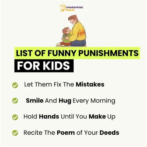 list of funny punishments